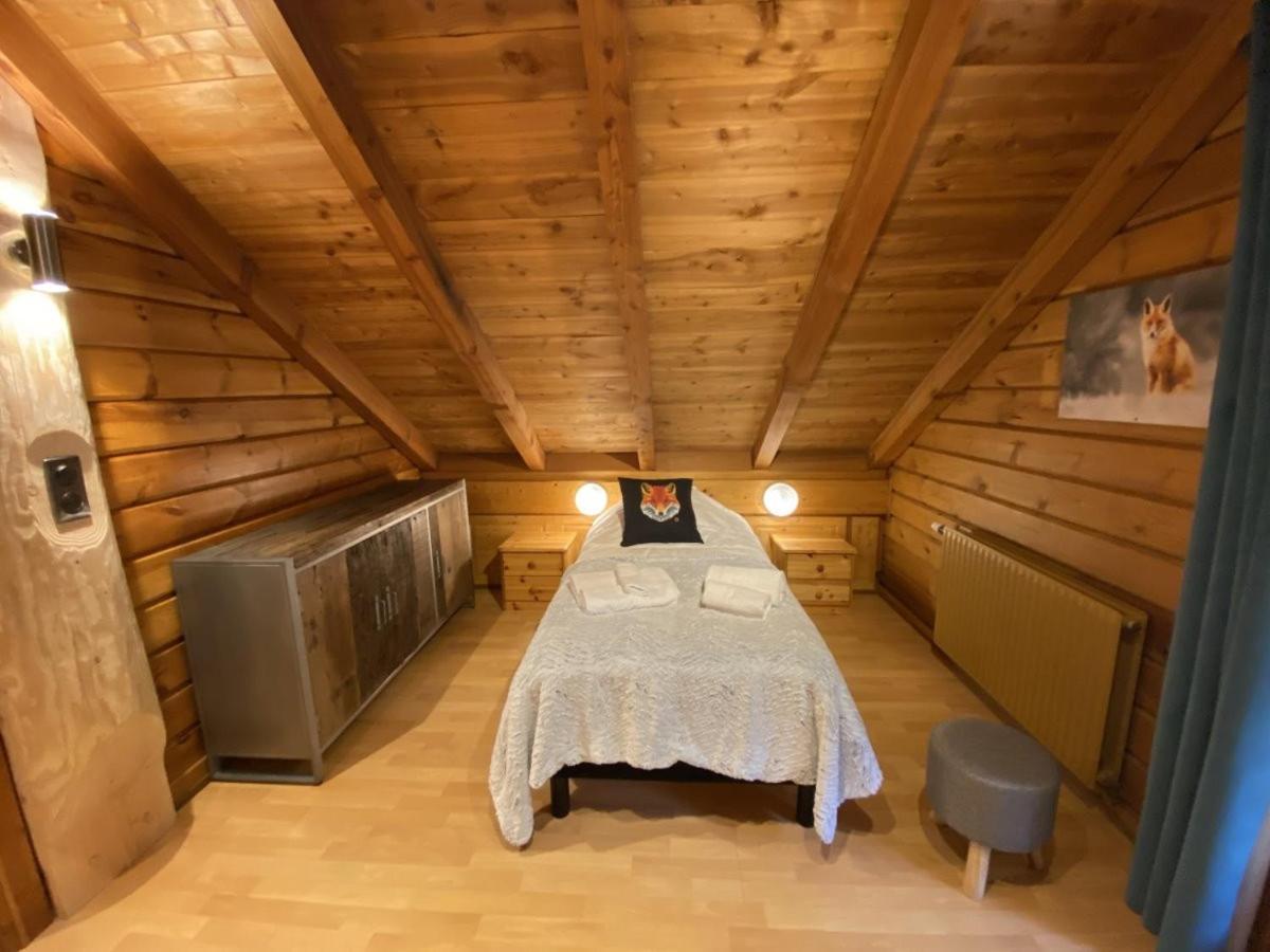 Le Renard Chalet En Bois ลาแบรส ภายนอก รูปภาพ