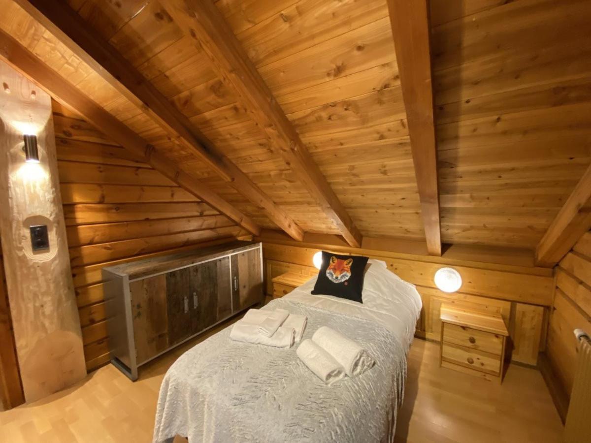 Le Renard Chalet En Bois ลาแบรส ภายนอก รูปภาพ