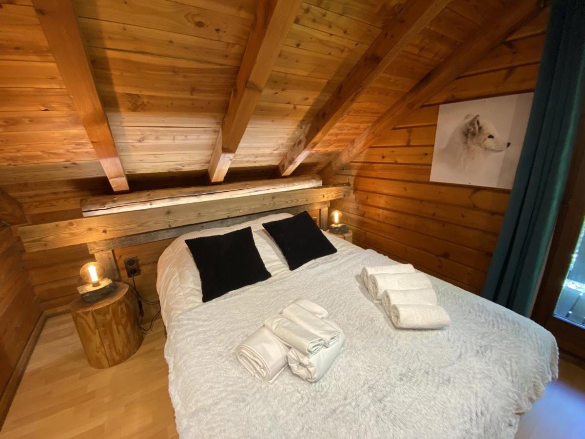 Le Renard Chalet En Bois ลาแบรส ภายนอก รูปภาพ
