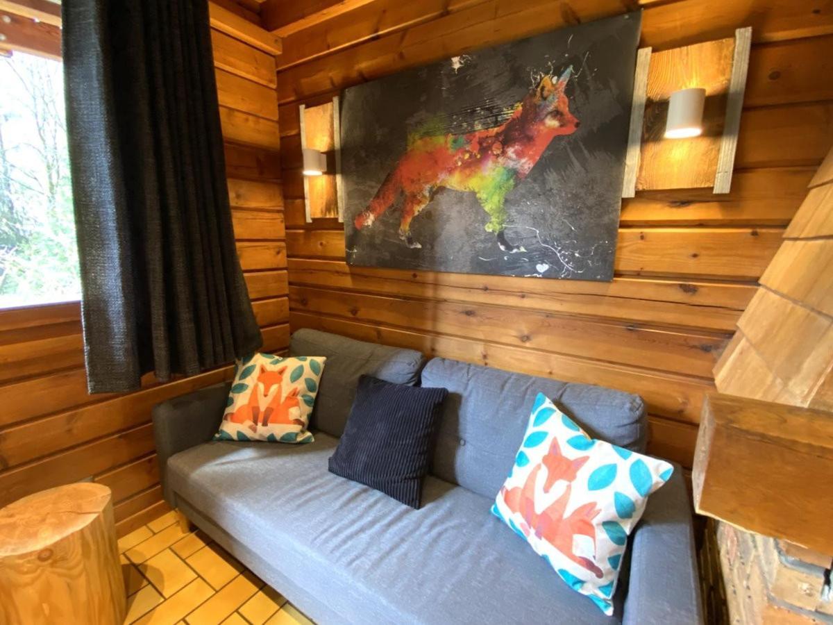 Le Renard Chalet En Bois ลาแบรส ภายนอก รูปภาพ